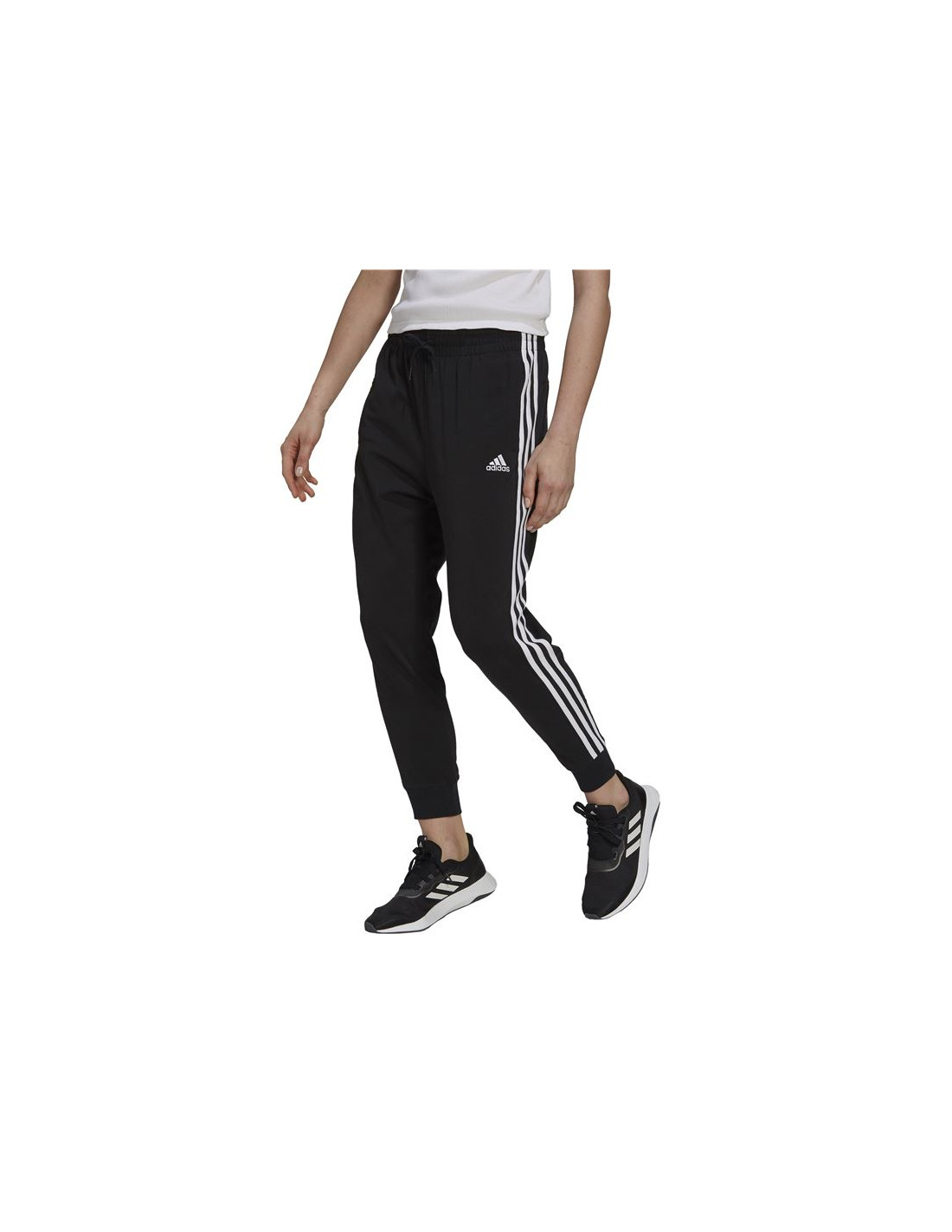 recuperación cera Brillante ᐈ Pantalones largos adidas 7/8 Essentials 3 Bandas W Black/White –  Atmosfera Sport©