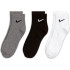 Meias Nike 3 pares leves para uso diário