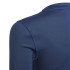 Camisola de futebol de manga comprida adidas Techfit Boys Navy