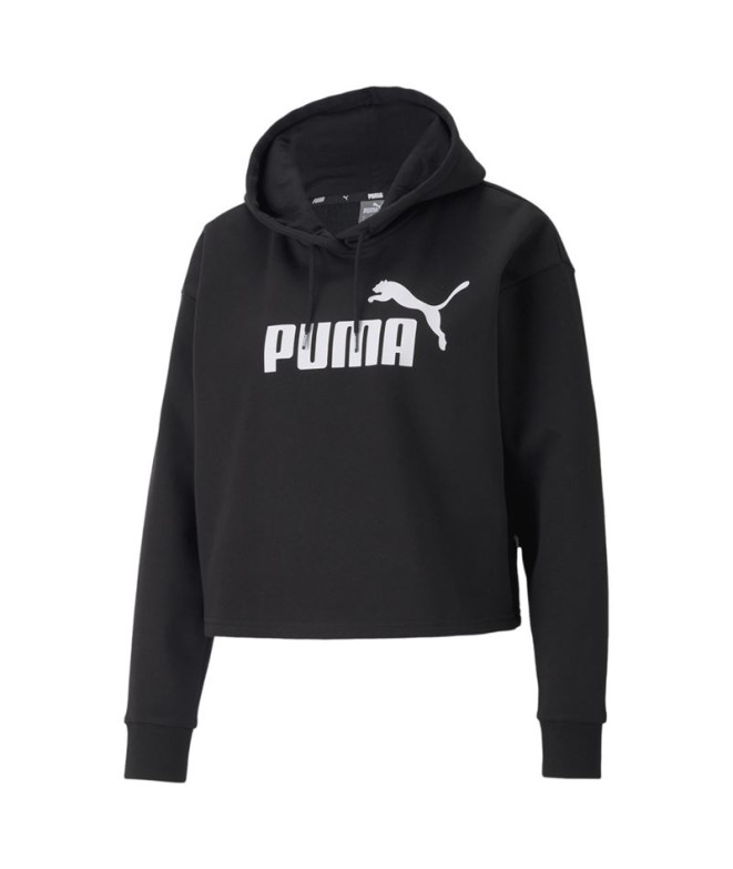 Sweat Puma Ess Cropped Logoo Femme