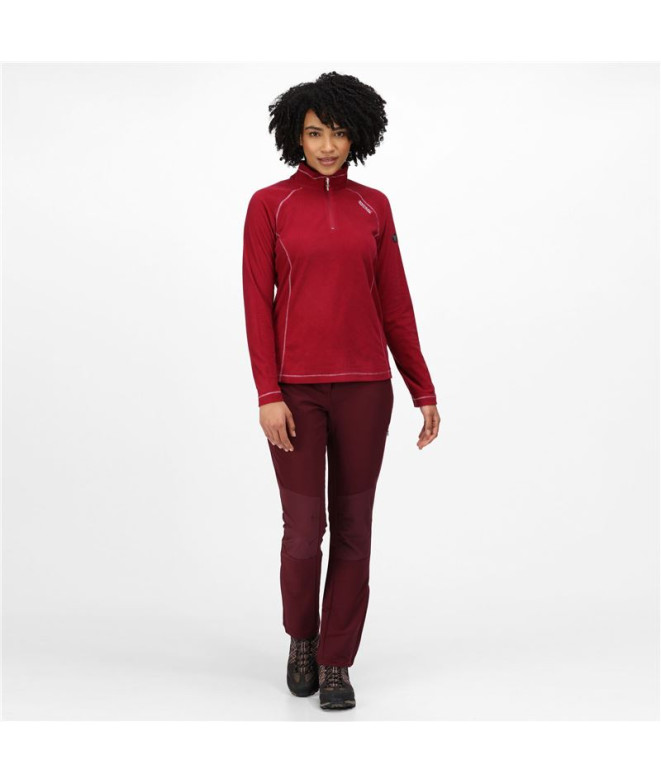 Polaire Regatta Montes Lightweight Half-Zip W Red