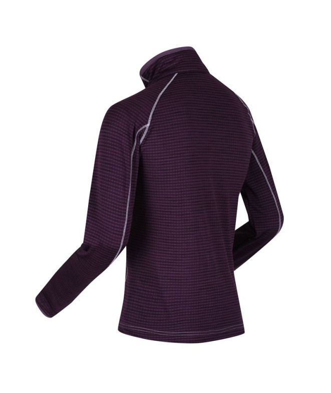 T-shirt Regatta Yonder Half-Zip W Dark purple