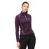 Camiseta Regatta Yonder Half-Zip W Dark purple