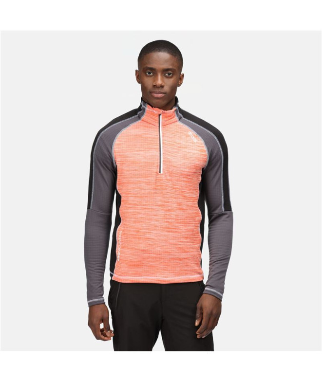 Fleece Regatta Hepley Half-Zip Lightweight M Coral