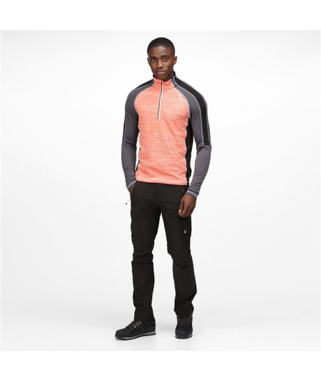 Fleece Regatta Hepley Half-Zip Lightweight M Coral