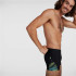 Fato de banho de Natação speedo Allover V Cut Aquashort M preto