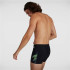 Fato de banho de Natação speedo Allover V Cut Aquashort M preto