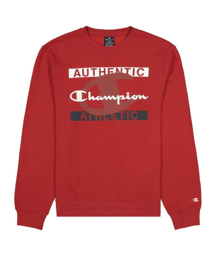 Sweatshirt Champion Authentic Athletic M Rouge