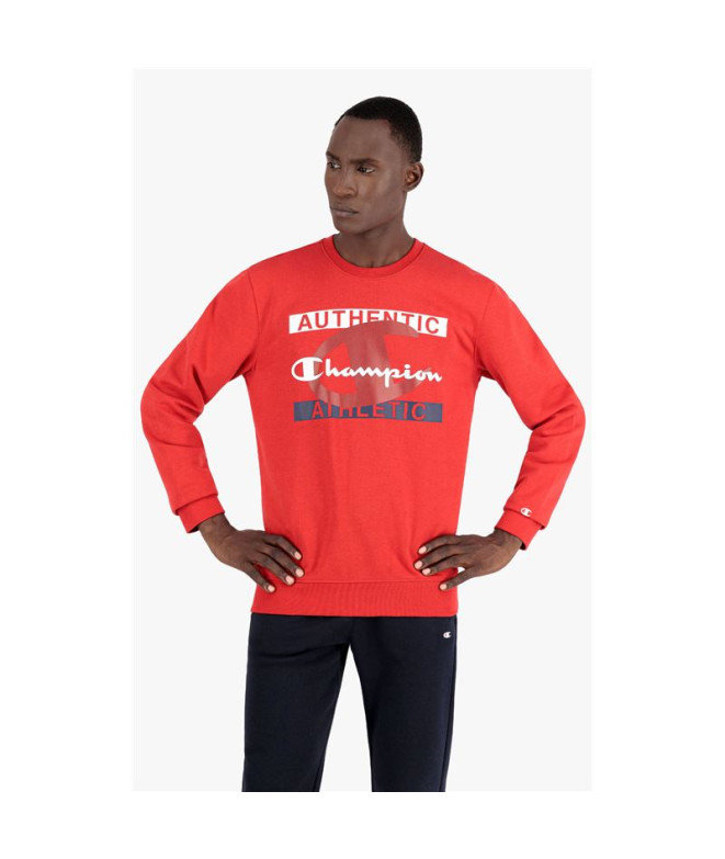 Sweatshirt Champion Authentic Athletic M Red