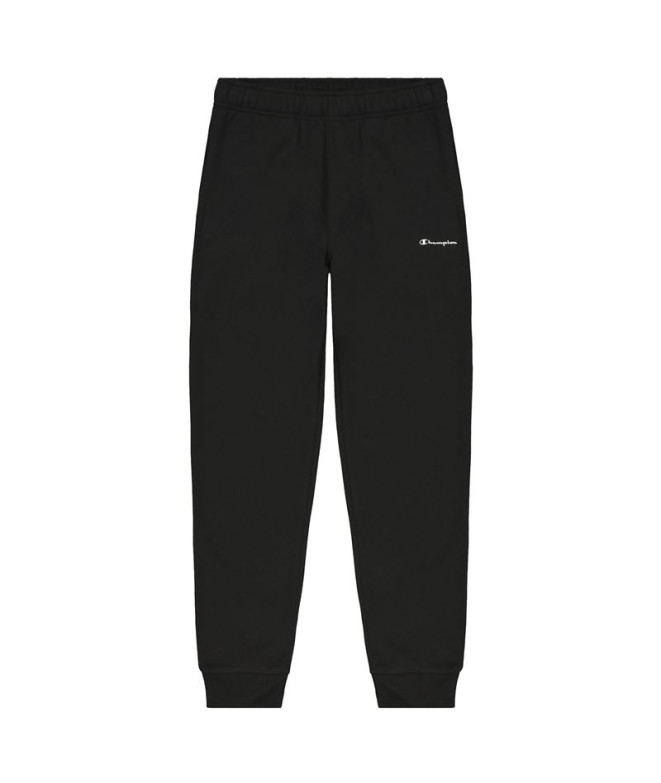 Pantalon Champion Rib Cuff Logo M Black