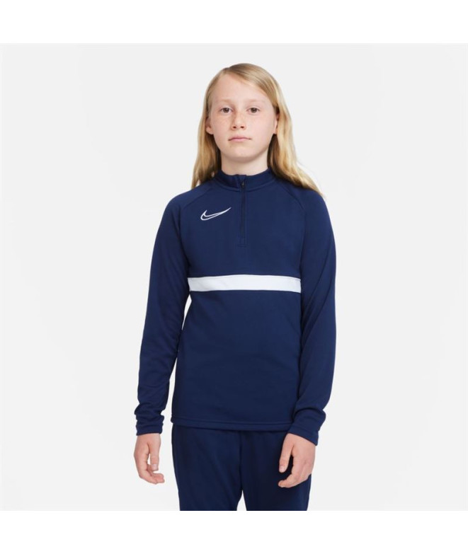 T-shirt football Nike de Dri-FIT Academy Kids Bleu