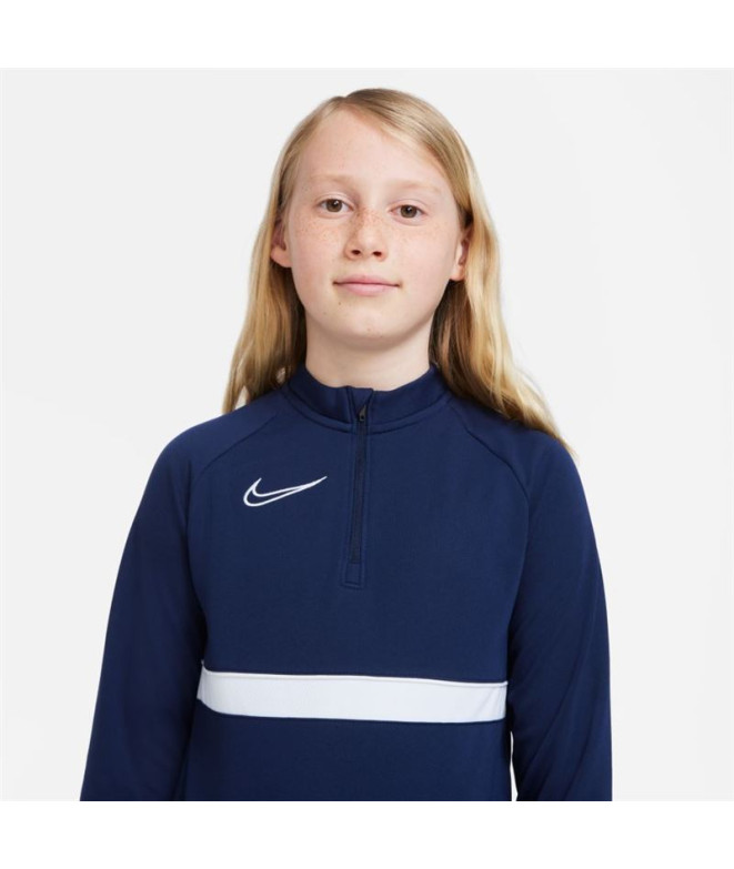 T-shirt football Nike de Dri-FIT Academy Kids Bleu