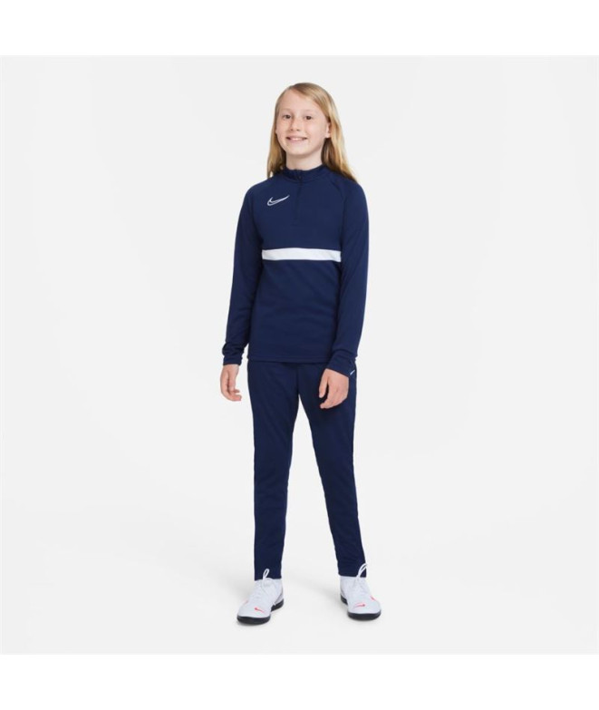 T-shirt football Nike de Dri-FIT Academy Kids Bleu