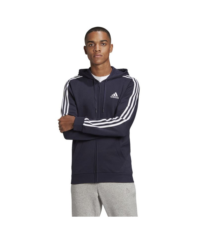Sudadera adidas 3S Fl Fz Hd Hombre
