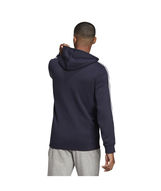 Moletom adidas 3S Fl Fz Hd Homem