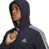 Moletom adidas 3S Fl Fz Hd Homem