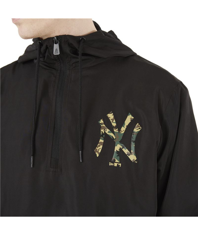 Sweatshirt New Era NYY Camo Logo Windbreaker M...