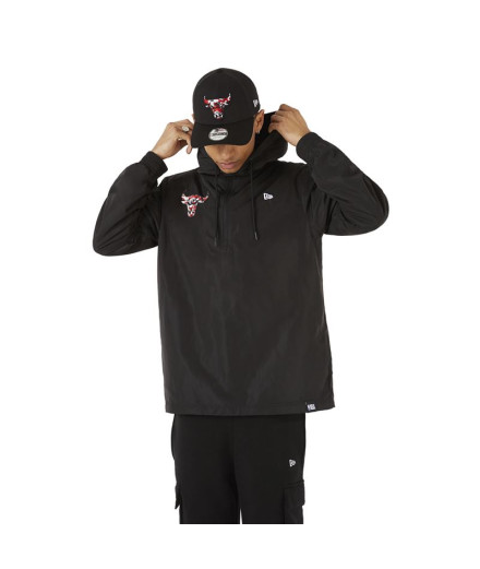 Sweatshirt New Era Chicago Bulls Camo Logo Windbreaker M...