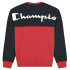 Sweatshirt Champion Spliced Script Logo Print Boy Red