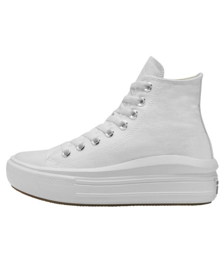 Chaussures Converse Chuck Taylor All Star Move W Blanc 2