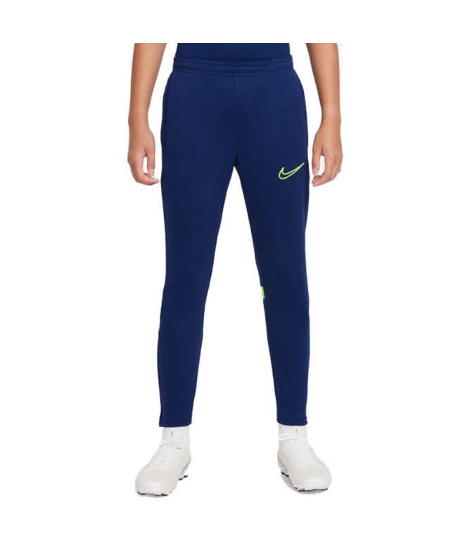 Pantalones de fútbol Nike Dri-FIT Academy Blue Kids