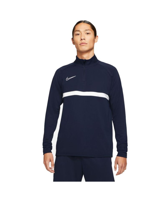 Maillot de football à manches longues Nike Dri-FIT Academy M Bleu