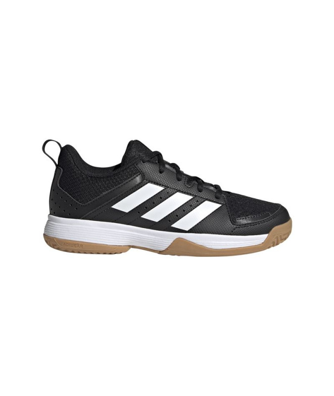 Chaussures de volley-ball adidas Ligra 7 Indoor K Black/White