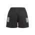 Pantalones cortos de rugby adidas 3 bandas Boys Black