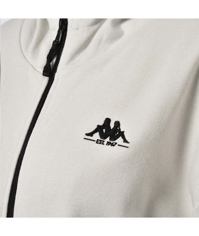 Sweat Kappa Yvi Authentique W Gris clair