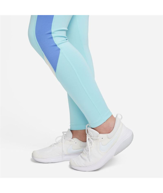 Collant Nike Dri-FIT One Filles Bleu