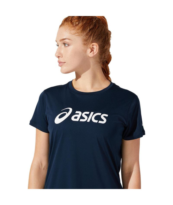 T-Shirt azul ASICS Core W