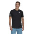 T-shirt adidas Club Tennis 3-Stripes M Noir