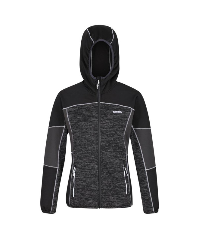 Casaco de lã Regatta Walbury II Full Zip W Preto