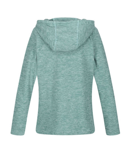 Sweat polaire Regatta Kizmit II Hooded Marl W Bleu clair 2