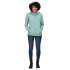 Camisola de lã Regatta Kizmit II Hooded Marl W Azul claro
