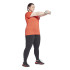 Camiseta Fitness Reebok do Vermelho Mulher