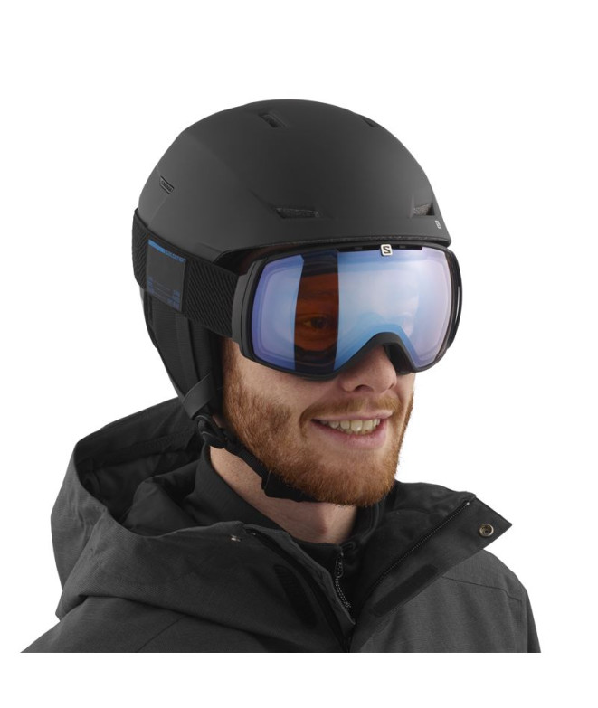 Capacete esqui Salomon da Pioneer LT Preto