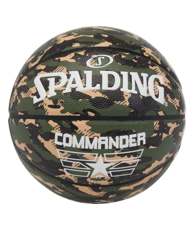 Balón de baloncesto Spalding Commander Camo Sz.7