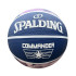 Balón de baloncesto Spalding Commander Solid Purple Pink Sz.6