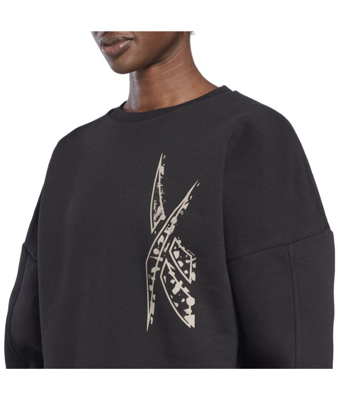 Sweatshirt Reebok Modern Safari W Preto