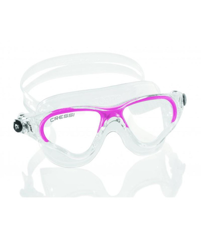 Gafas de natação Cressi Sub Cobra cor-de-rosa