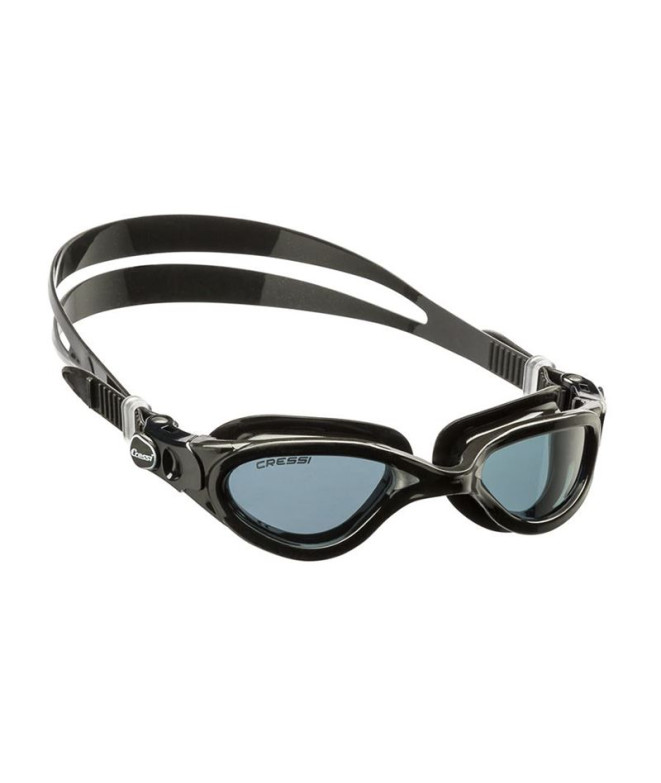 Gafas de natation Cressi Sub Flash Medium Dark Black-Smoke