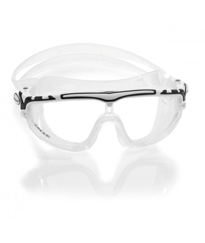 Gafas de natation Cressi Sub Puits de lumière Blanc Noir