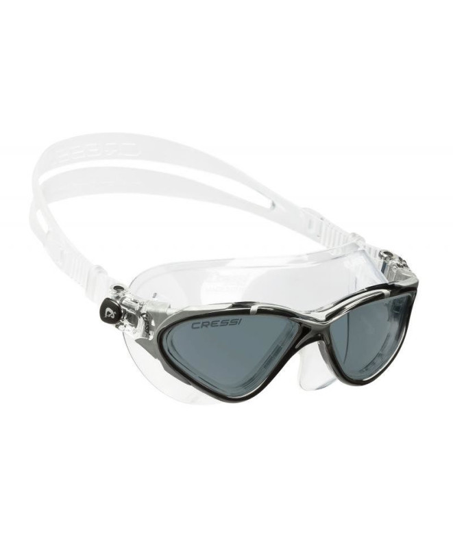 Gafas de natation Cressi Sub Planet Black-Silver Smoked