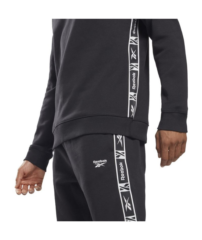 Sudadera Reebok RI Tape Crew M Black