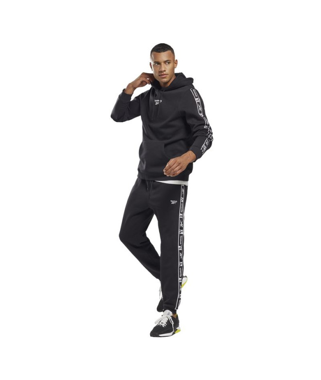 Pantalons Reebok Ri Tape Jogger M Noir