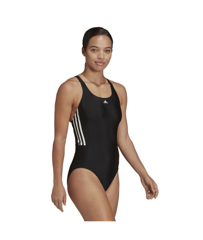 Fato de banho Natação adidas de 3S Mid Suit Mulher