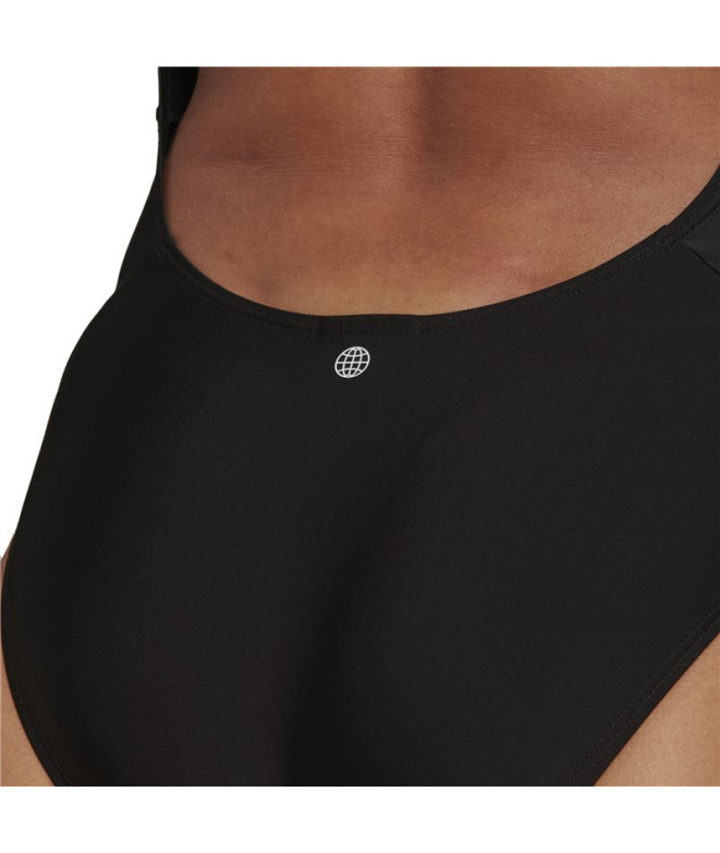 Fato de banho Natação adidas de 3S Mid Suit Mulher