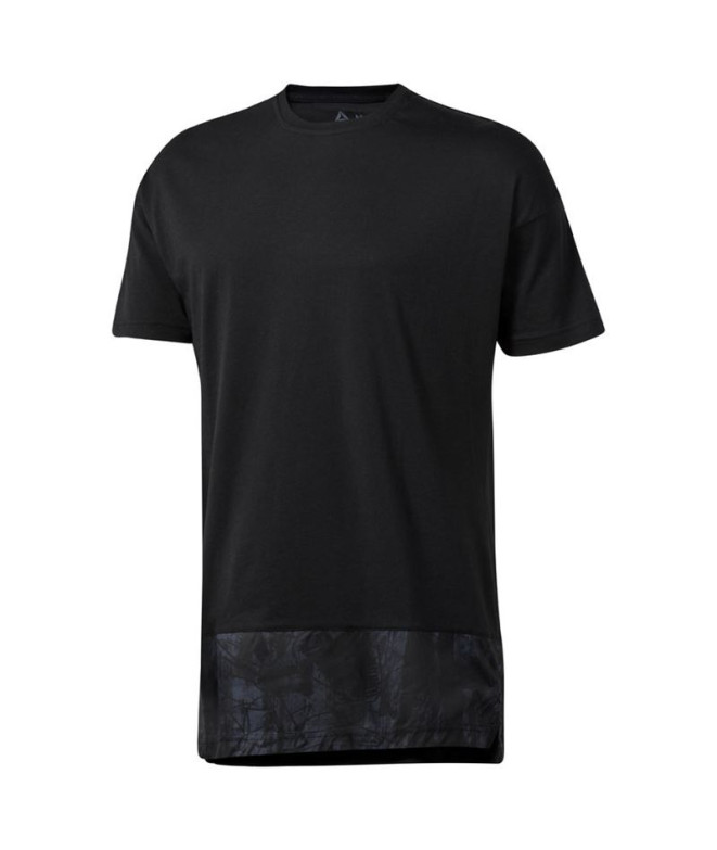 Camiseta Sportswear Reebok Training Essentials Knit Woven