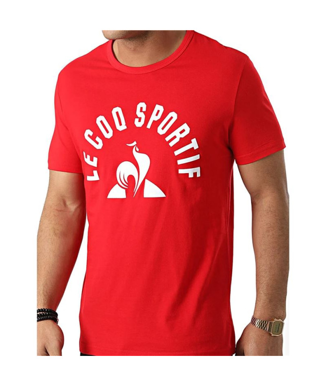 T-shirt Le Coq Sportif Bat Nº2 M Rouge